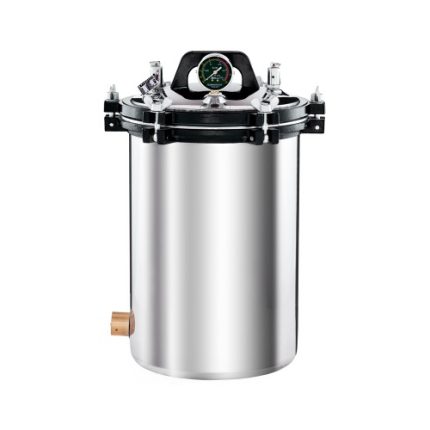 stérilisateur à vapeur sous pression portable chauffé au charbon et à l'électricité